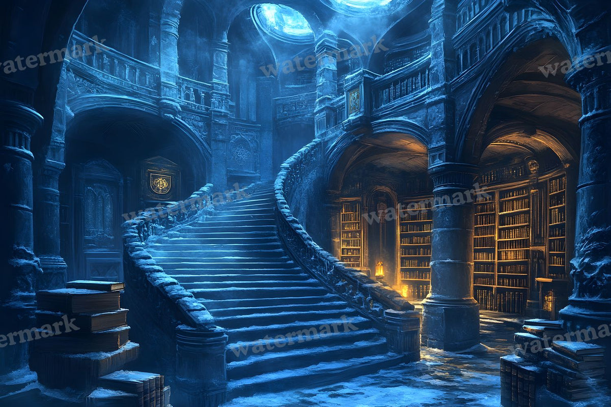 Dark Academia Study Backdrop Images