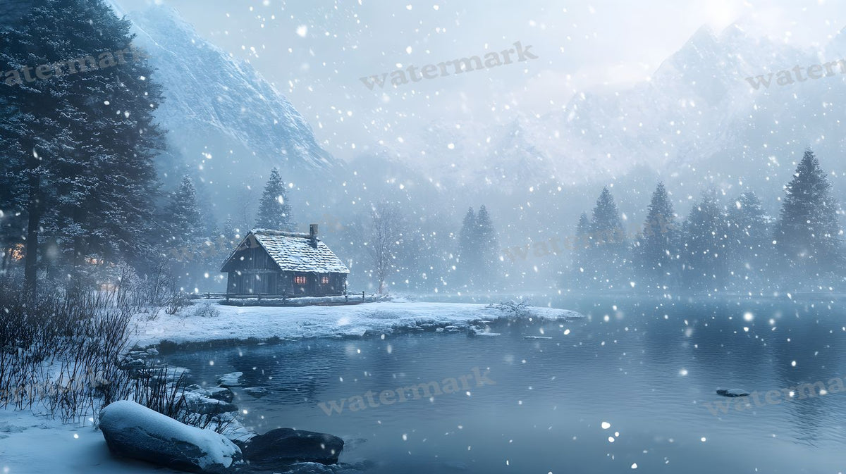 Winter Snow Backdrop Images