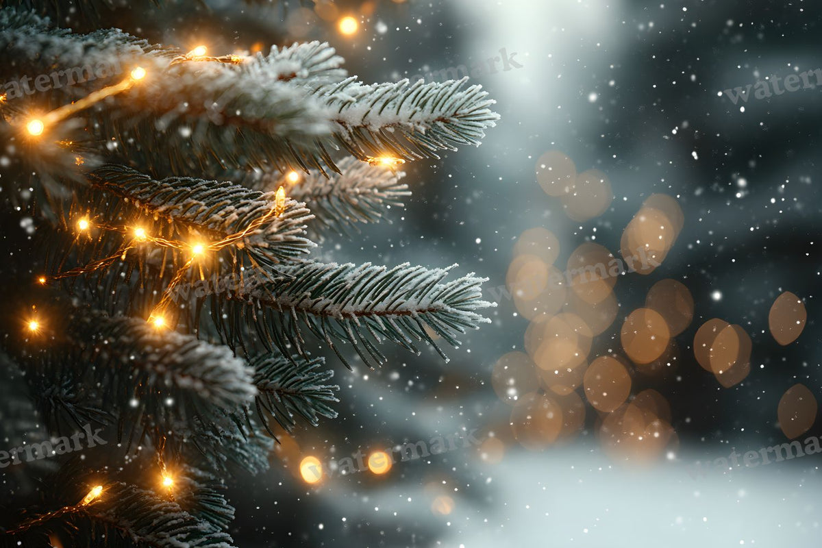Snowy Forest Backdrop Images