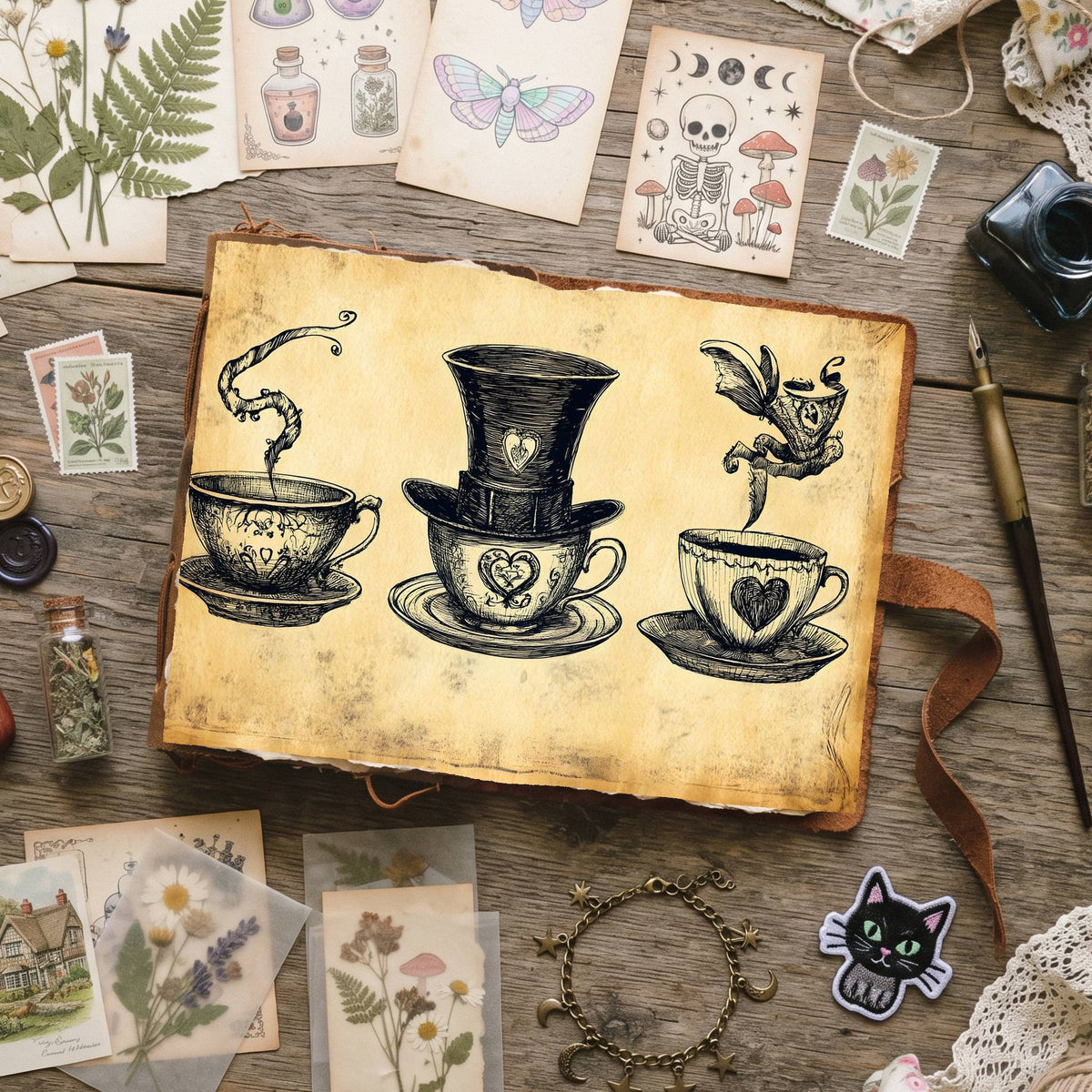 Alice In Wonderland Digital Papers