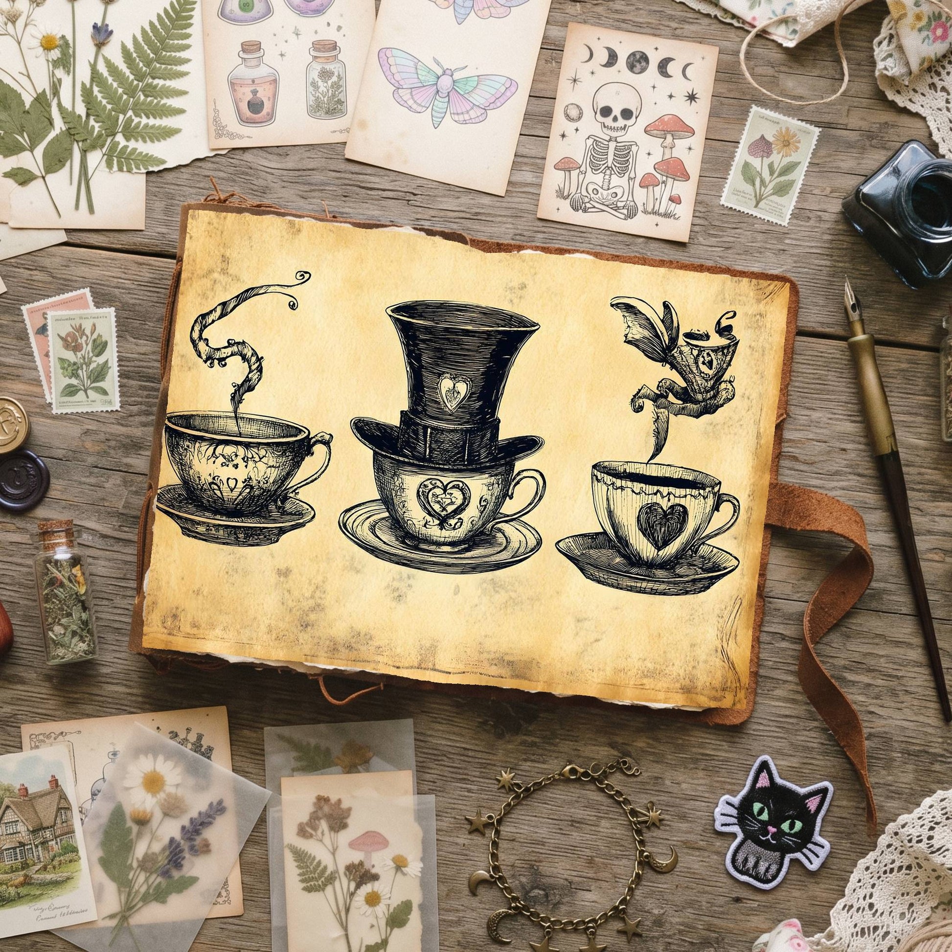 Alice In Wonderland Digital Papers
