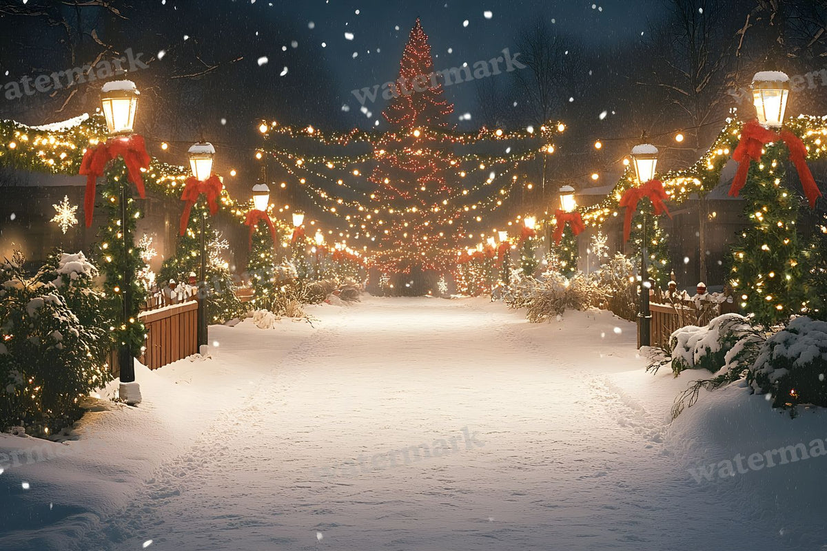 Classic Christmas Backdrop Images