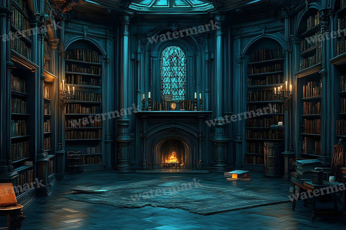 Dark Academia Study Backdrop Images