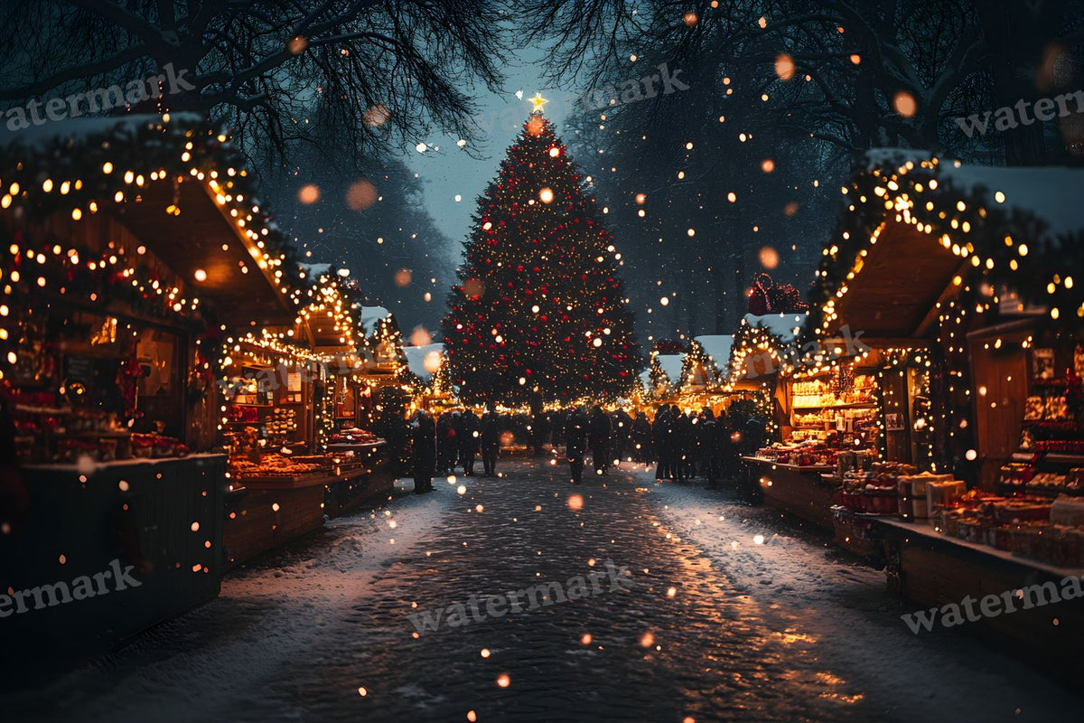 Classic Christmas Backdrop Images