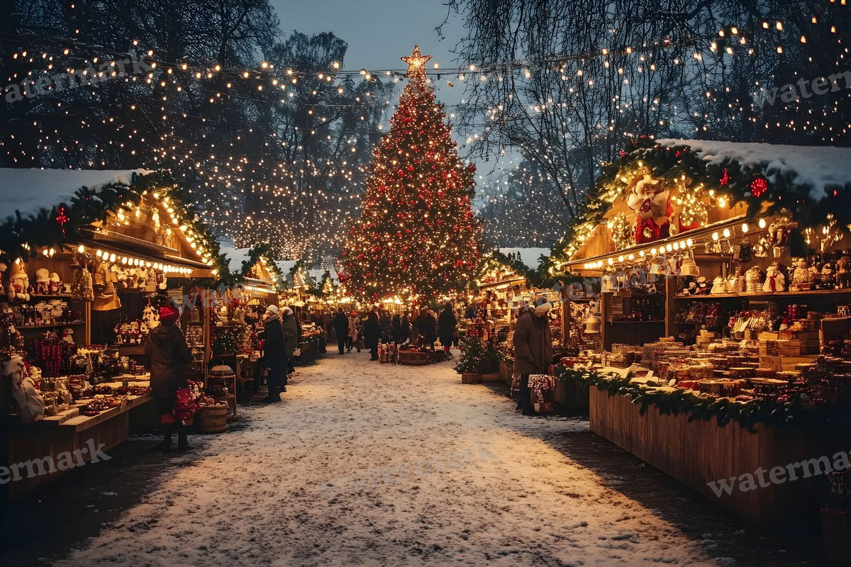 Classic Christmas Backdrop Images