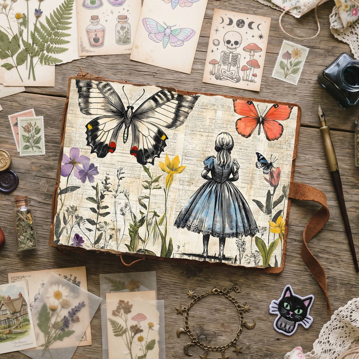 Alice In Wonderland Digital Papers