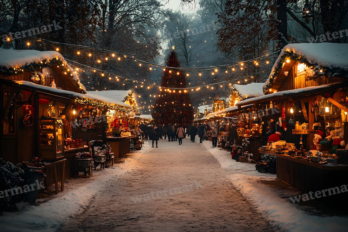 Classic Christmas Backdrop Images