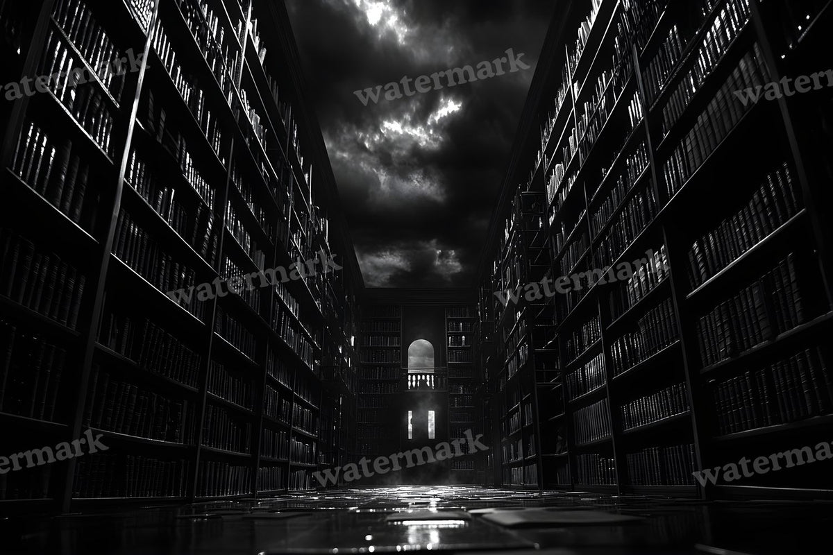 Dark Academia Study Backdrop Images