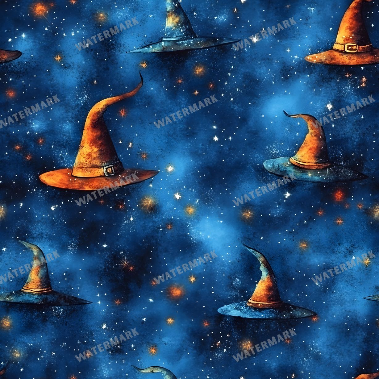 Witchcraft Seamless Pattern
