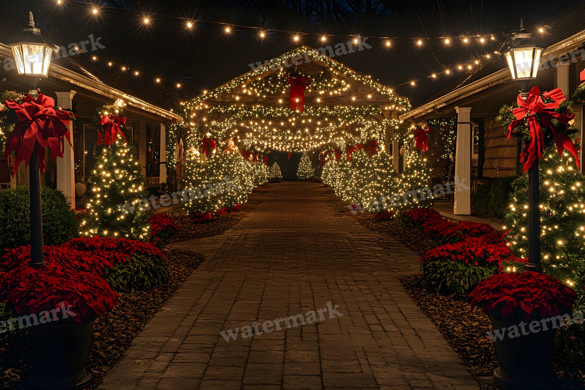 Classic Christmas Backdrop Images