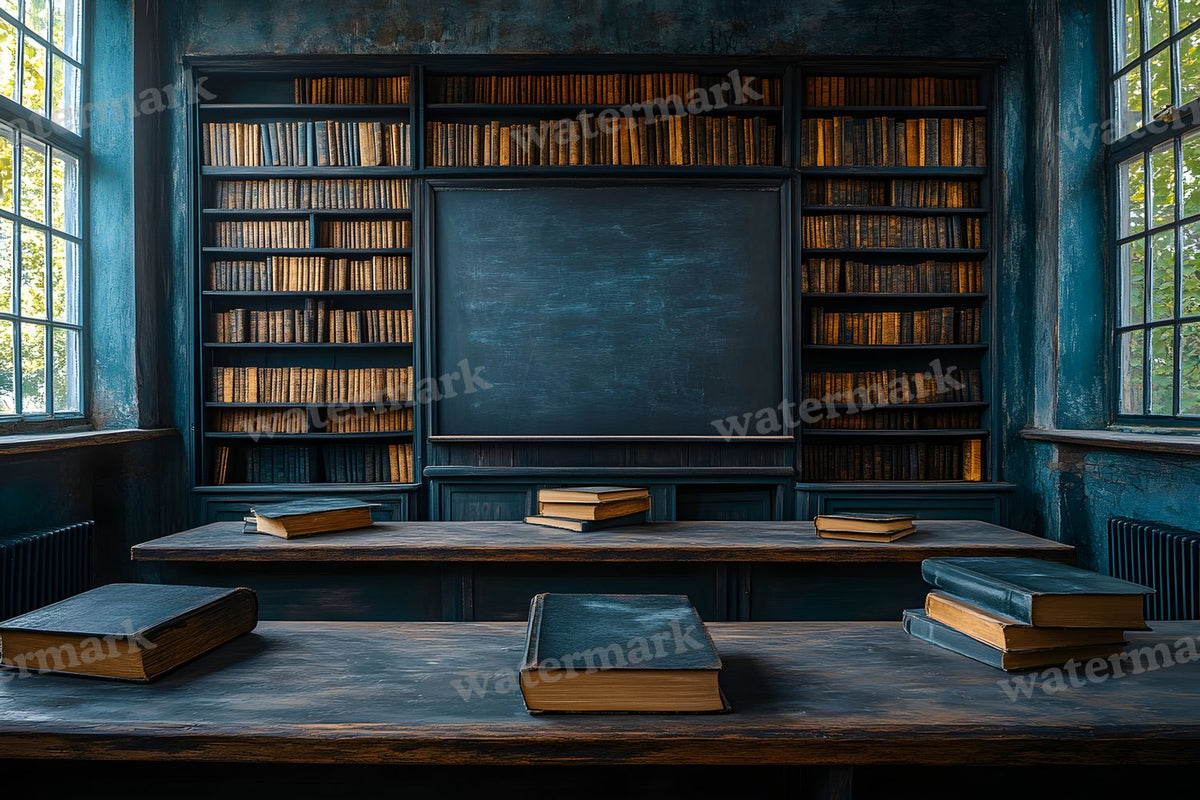 Dark Academia Study Backdrop Images