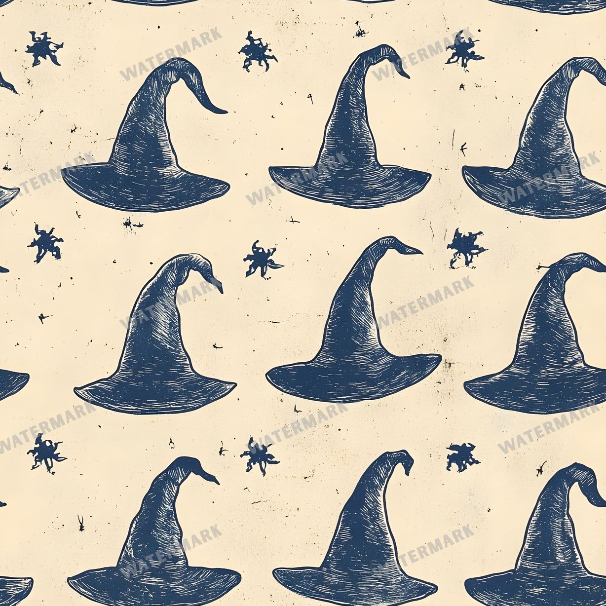 Witchcraft Seamless Pattern