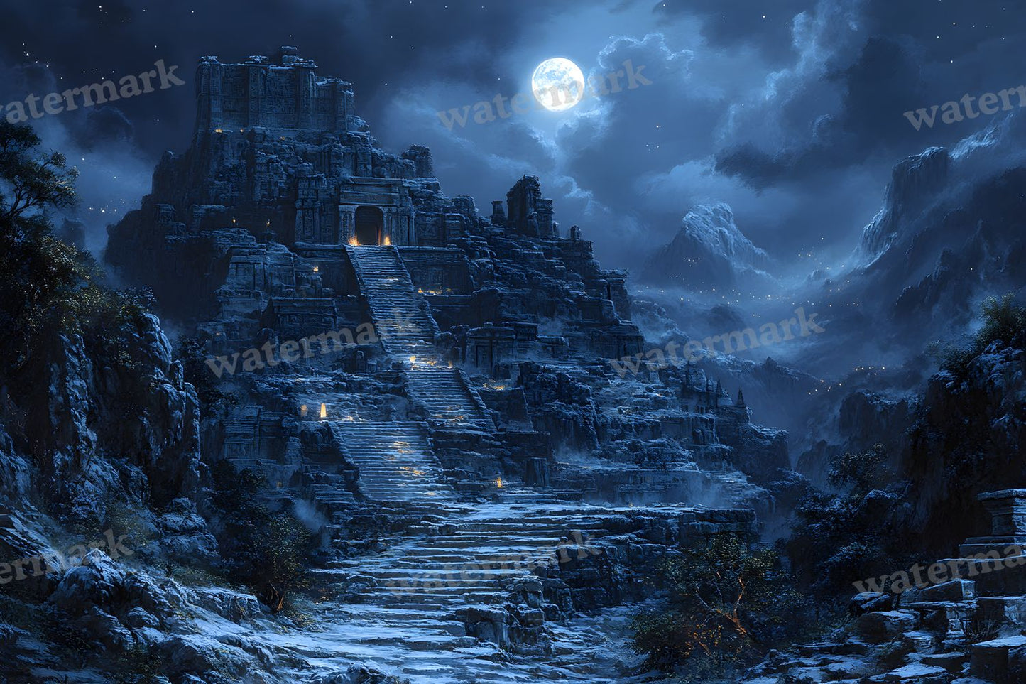 Ancient Egyptian Night Backdrop Images