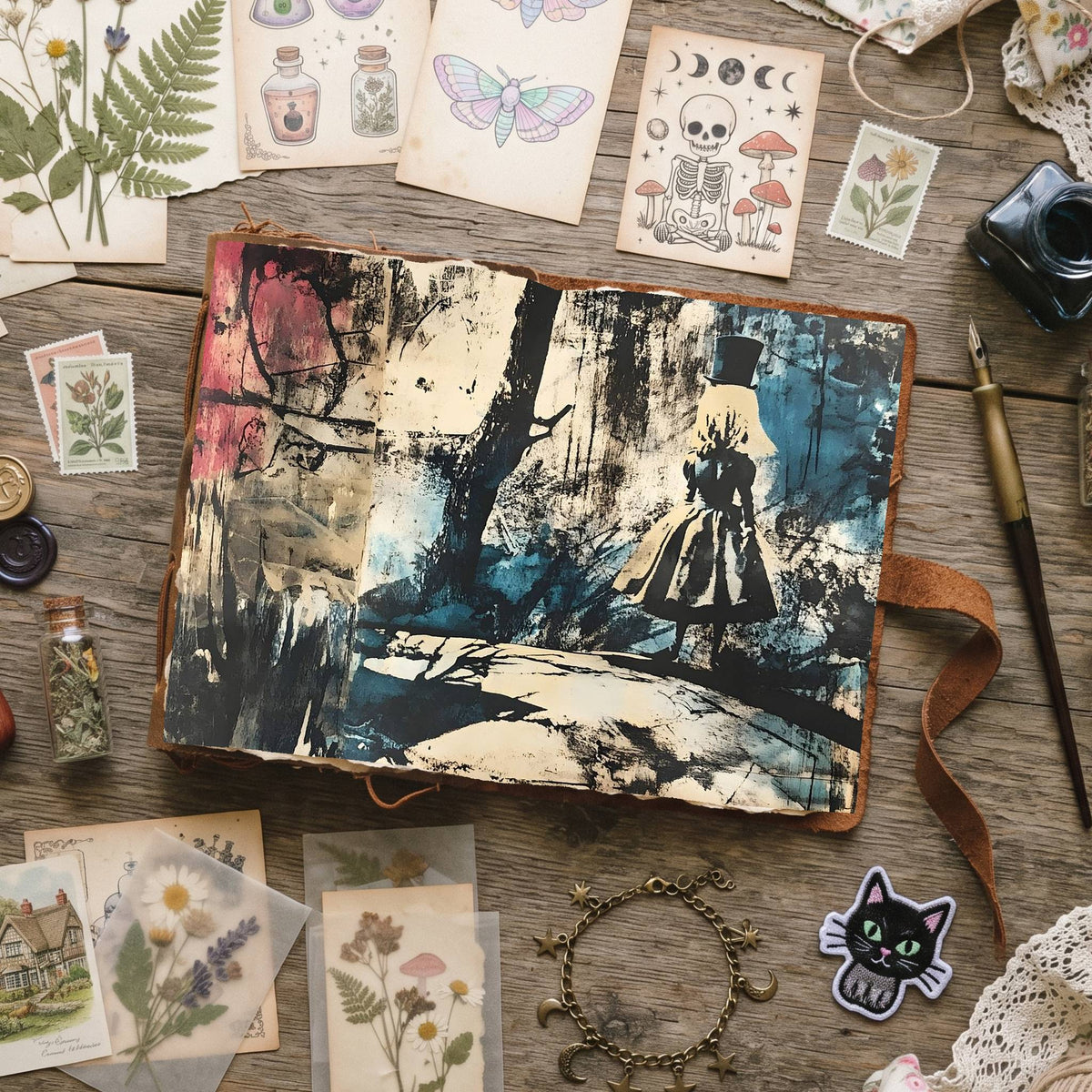 Alice In Wonderland Digital Papers
