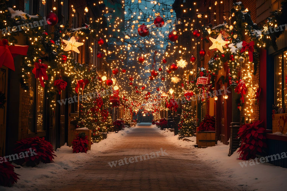 Classic Christmas Backdrop Images