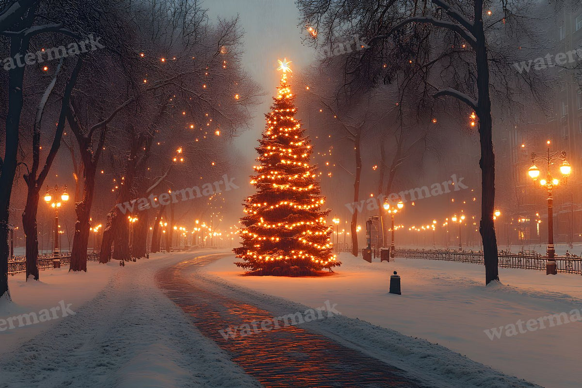 Classic Christmas Backdrop Images