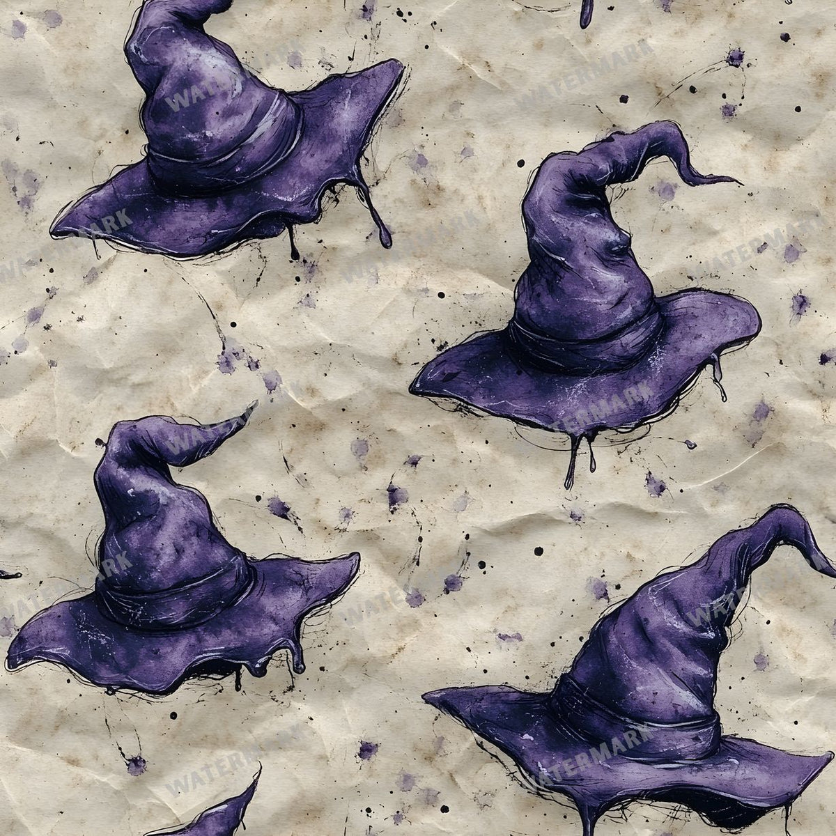 Witchcraft Seamless Pattern