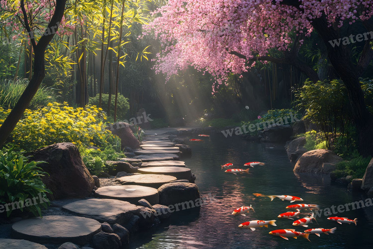 Botanical Garden Backdrop Images