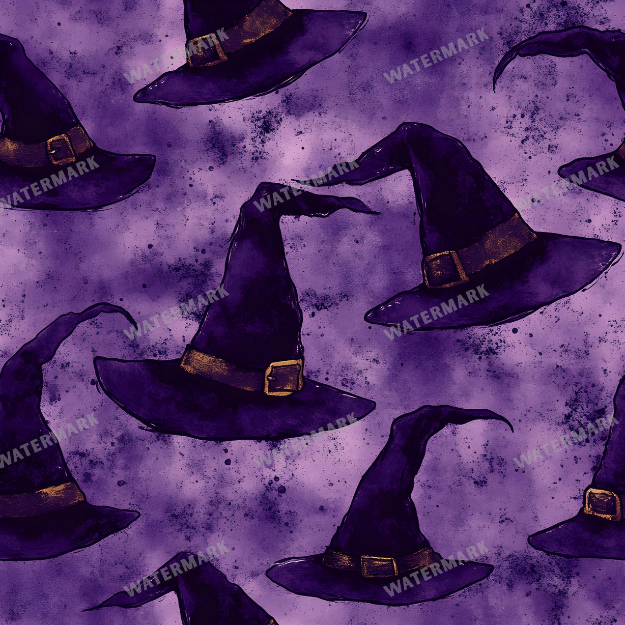 Witchcraft Seamless Pattern