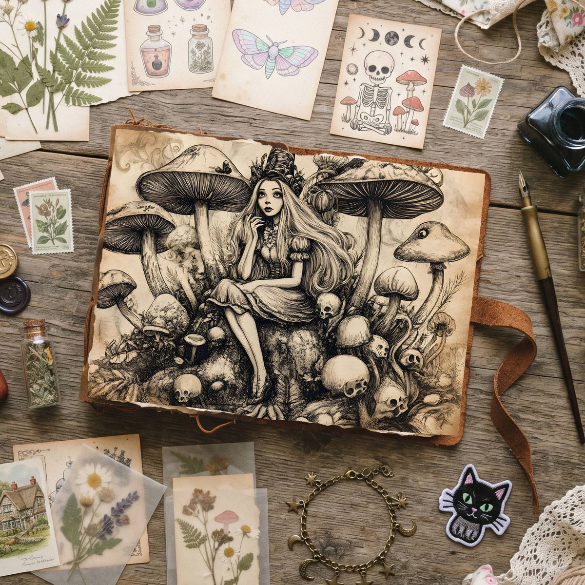 Alice In Wonderland Digital Papers
