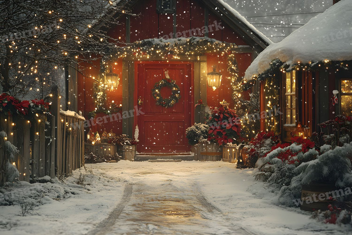 Classic Christmas Backdrop Images