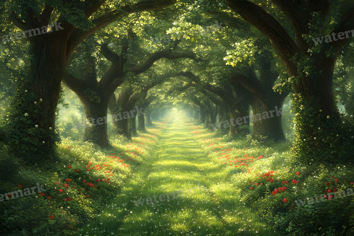 Enchanted Forest Backdrop Images