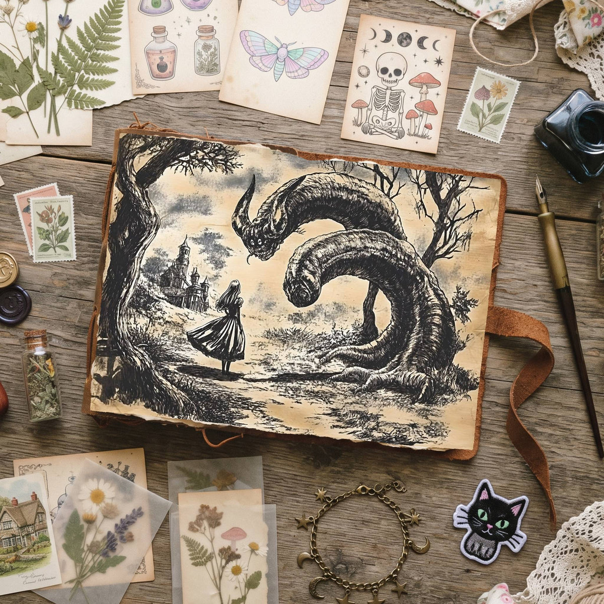 Alice In Wonderland Digital Papers