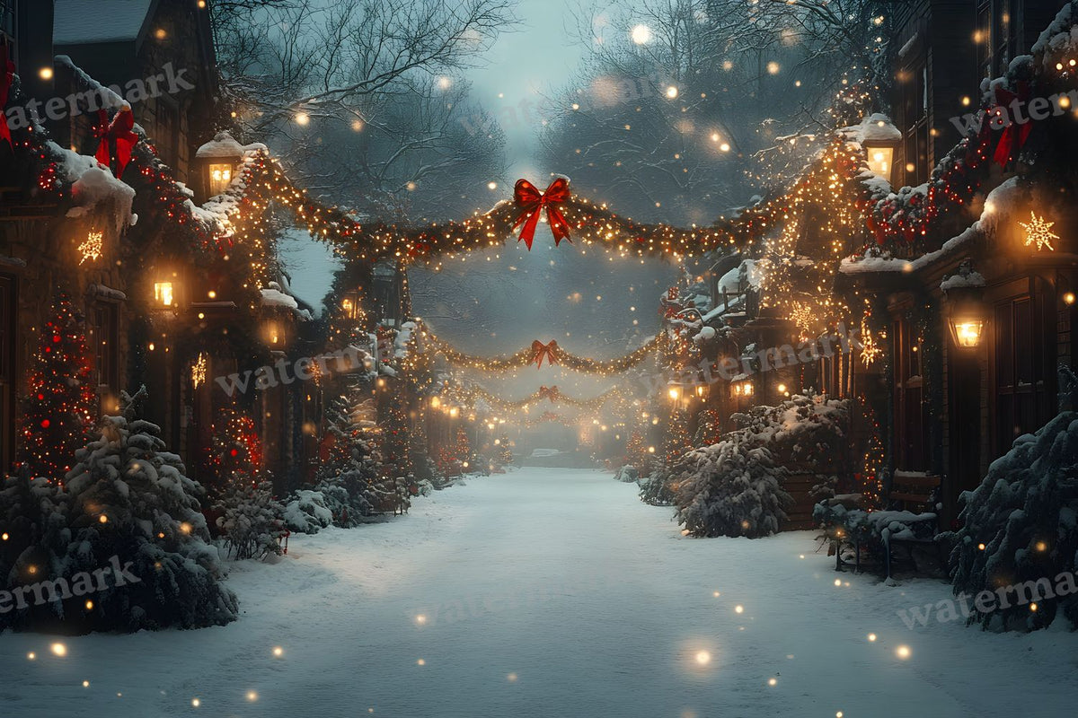 Classic Christmas Backdrop Images