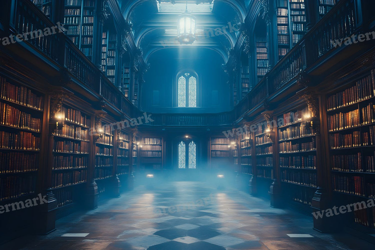Dark Academia Study Backdrop Images