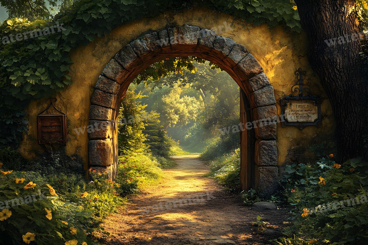 Enchanted Forest Backdrop Images