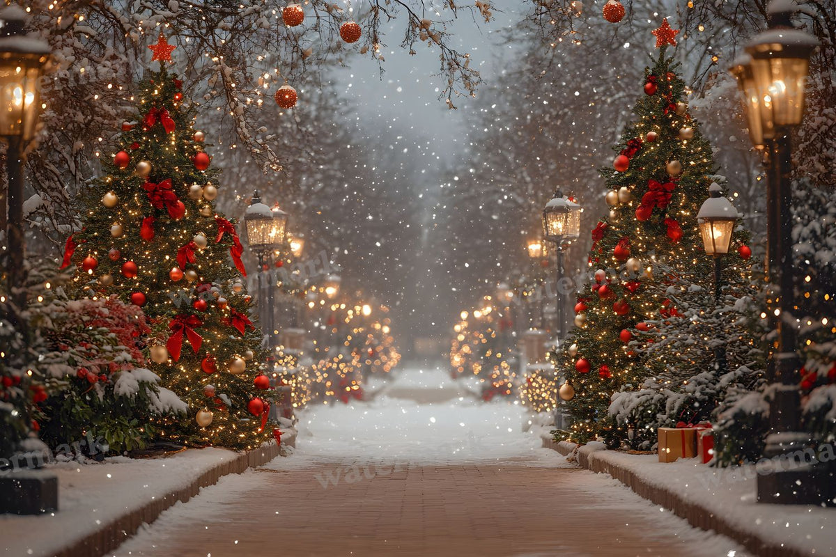 Classic Christmas Backdrop Images