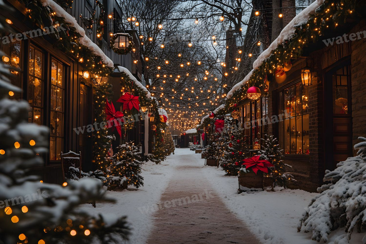 Classic Christmas Backdrop Images