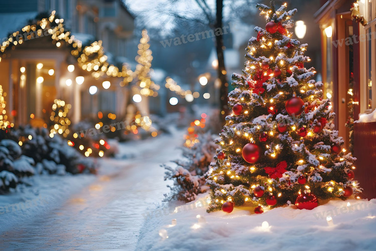 Classic Christmas Backdrop Images