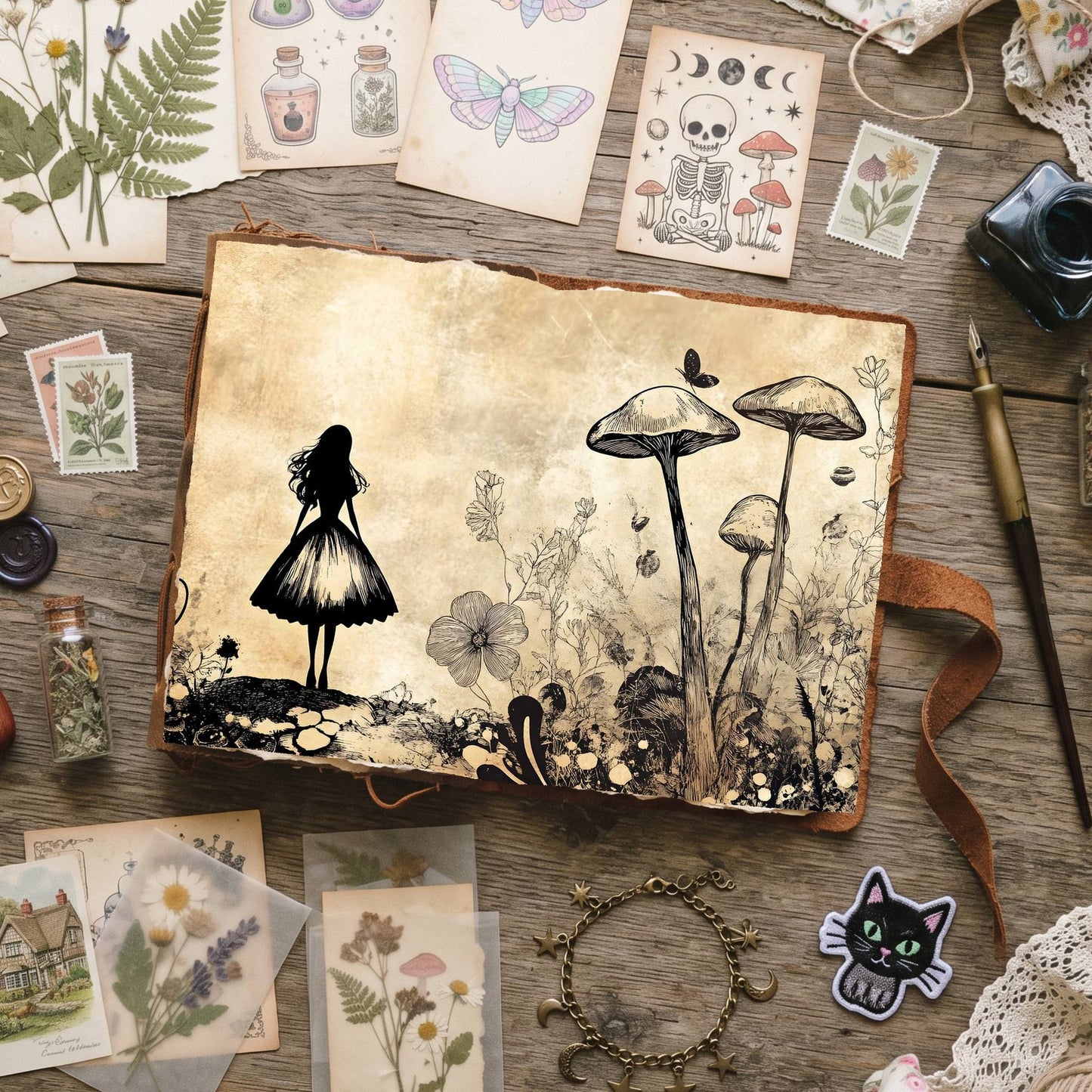 Alice In Wonderland Digital Papers