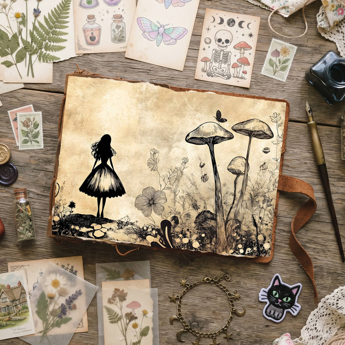 Alice In Wonderland Digital Papers