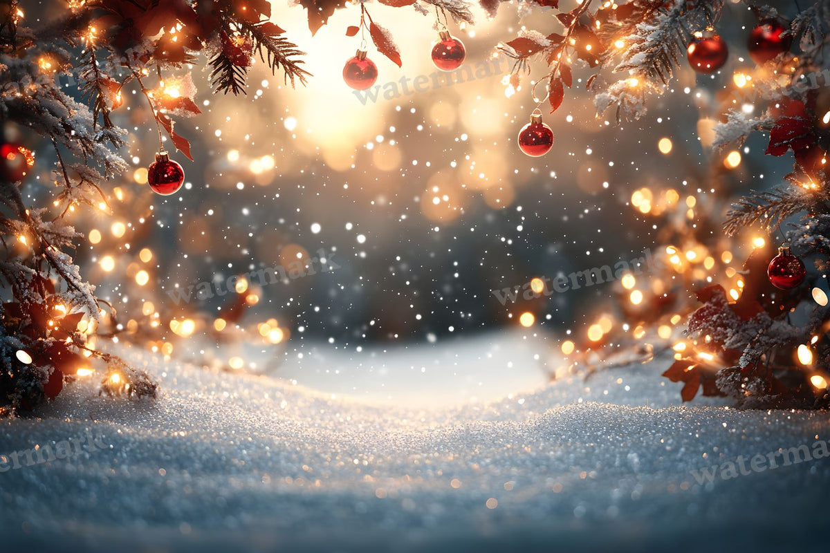 Classic Christmas Backdrop Images