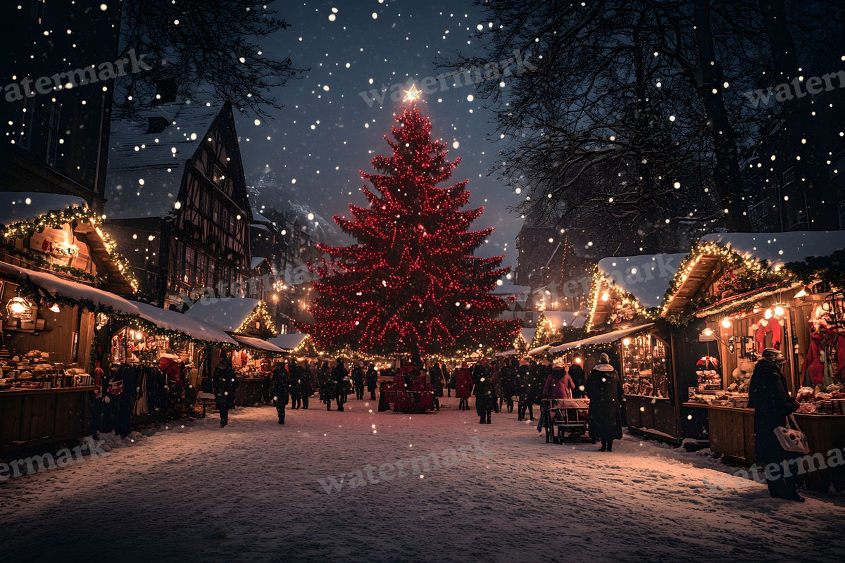 Classic Christmas Backdrop Images