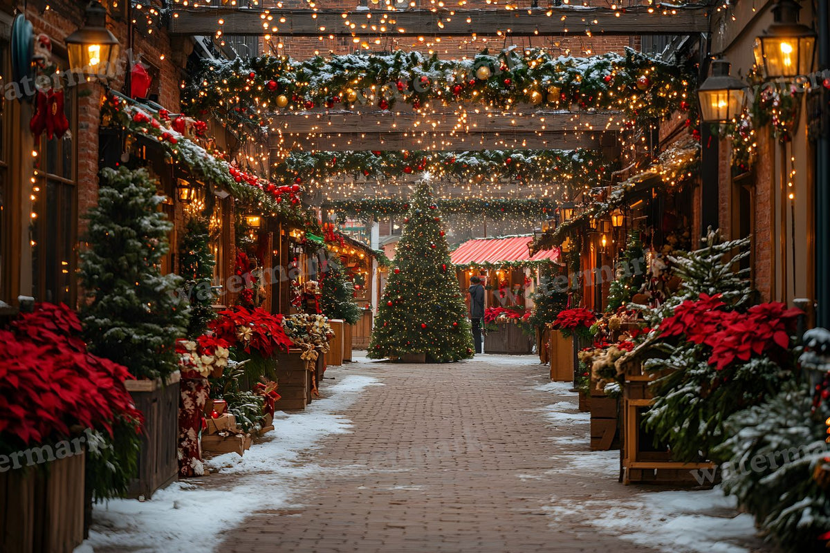Classic Christmas Backdrop Images