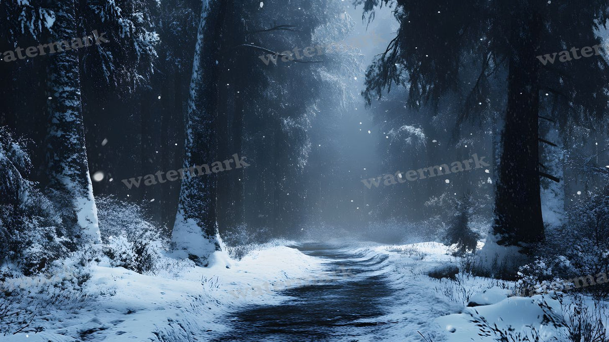 Winter Snow Backdrop Images