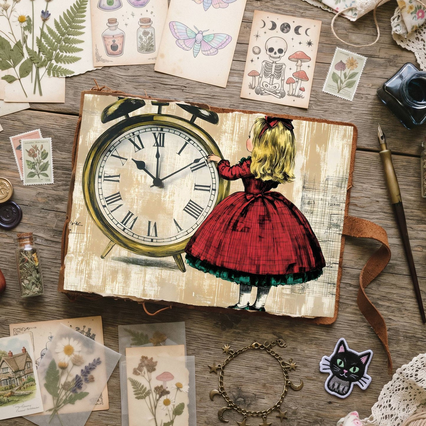 Alice In Wonderland Digital Papers