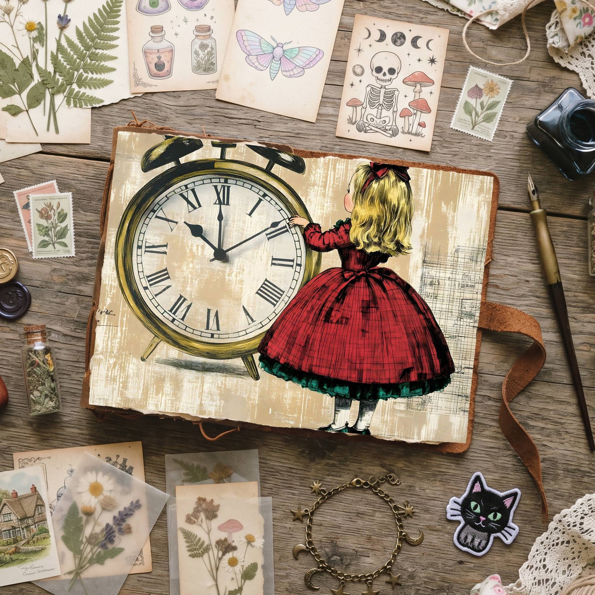 Alice In Wonderland Digital Papers