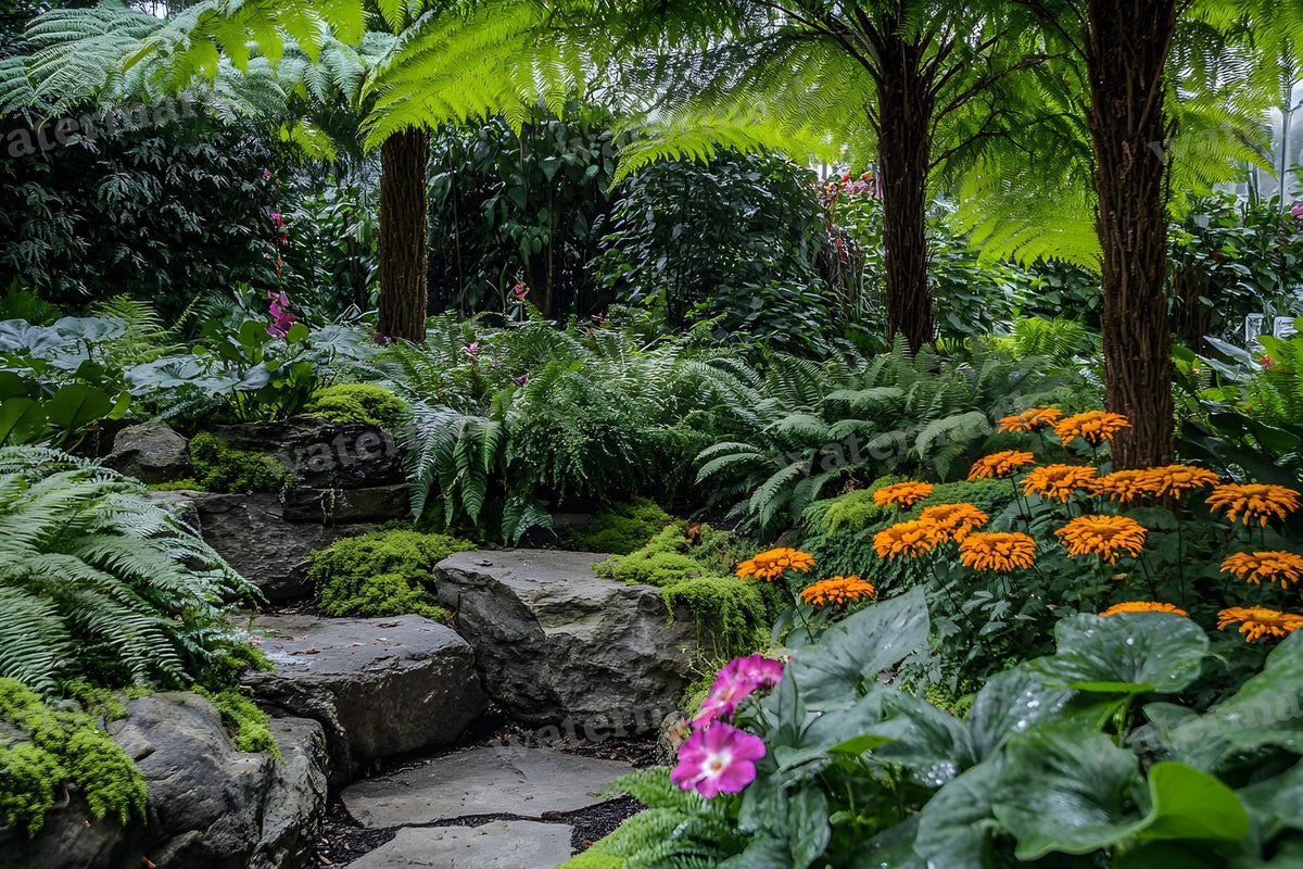 Botanical Garden Backdrop Images