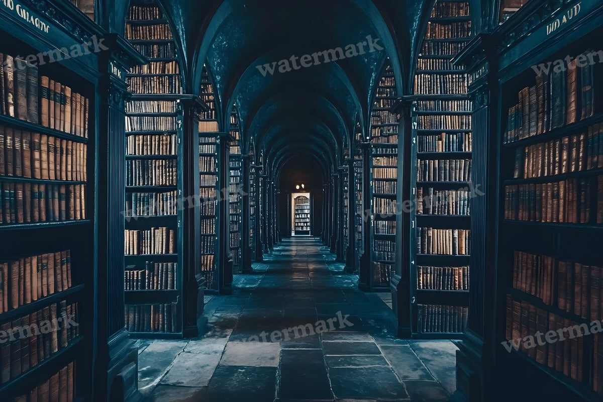 Dark Academia Study Backdrop Images