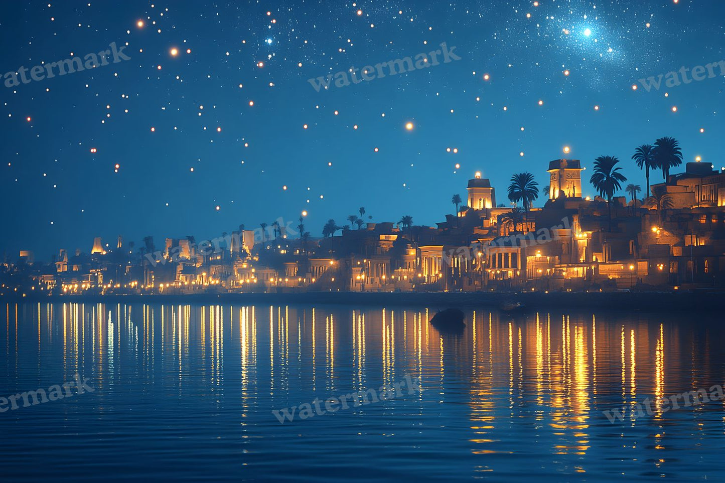 Ancient Egyptian Night Backdrop Images