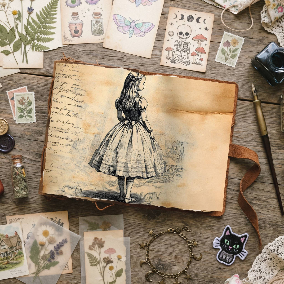 Alice In Wonderland Digital Papers