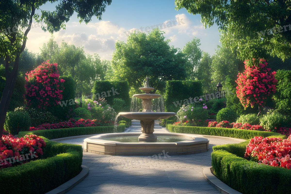 Botanical Garden Backdrop Images