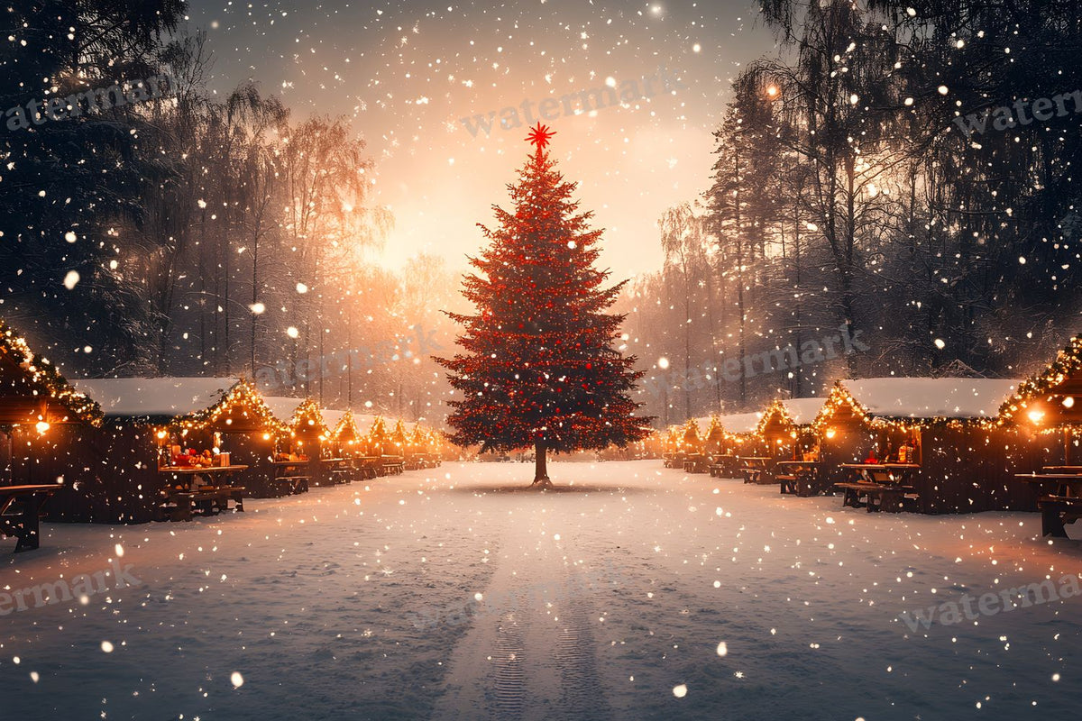 Classic Christmas Backdrop Images