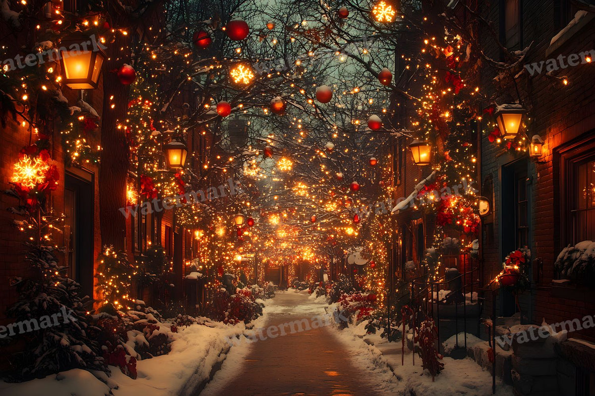 Classic Christmas Backdrop Images