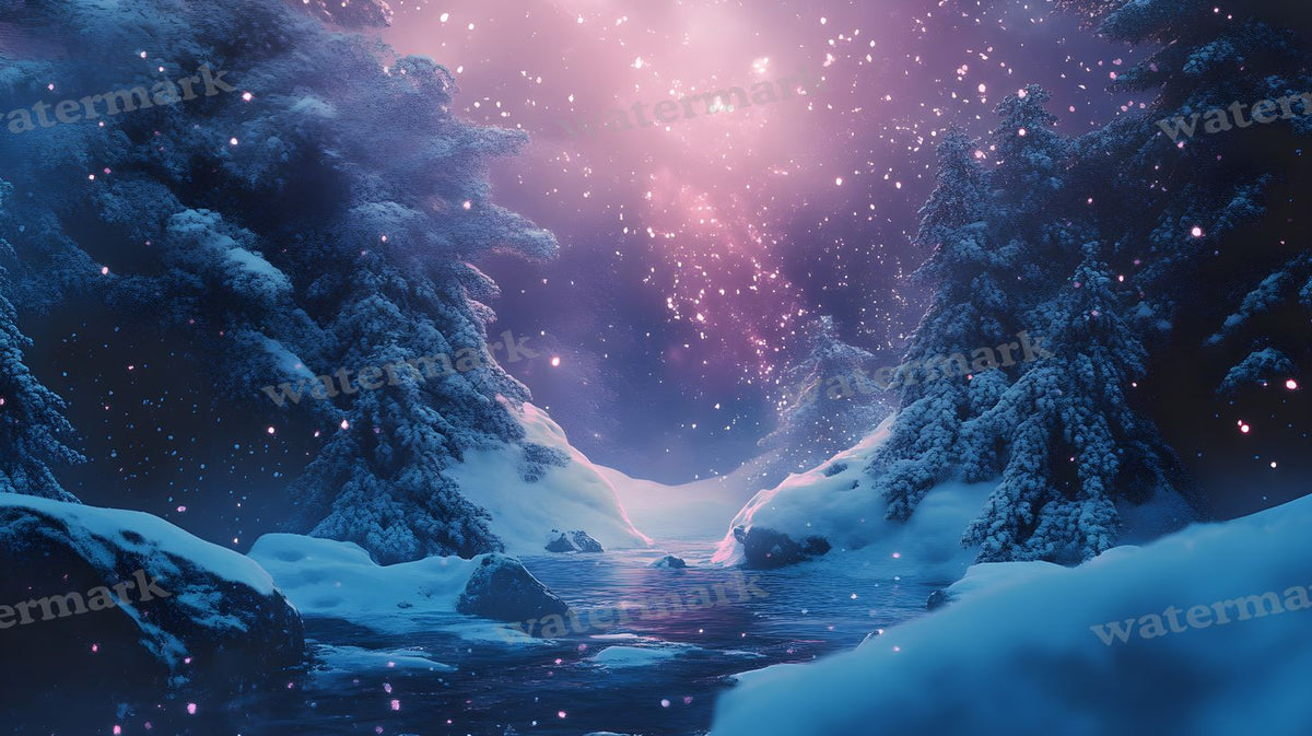 Winter Snow Backdrop Images