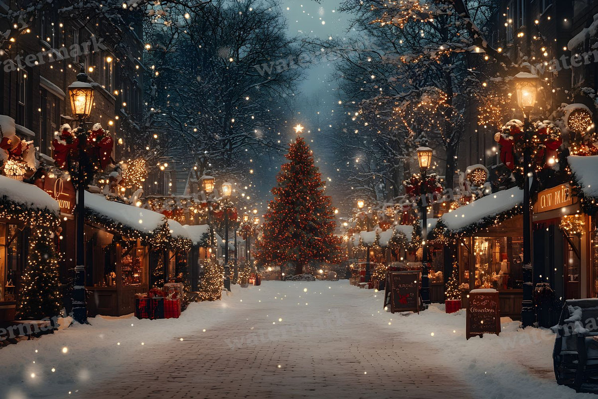 Classic Christmas Backdrop Images